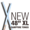 New 48" XL Campfire Tongs