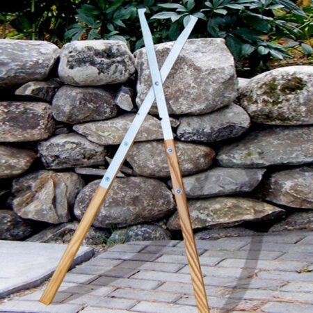 A pair of Campfire Tongs firepit tools